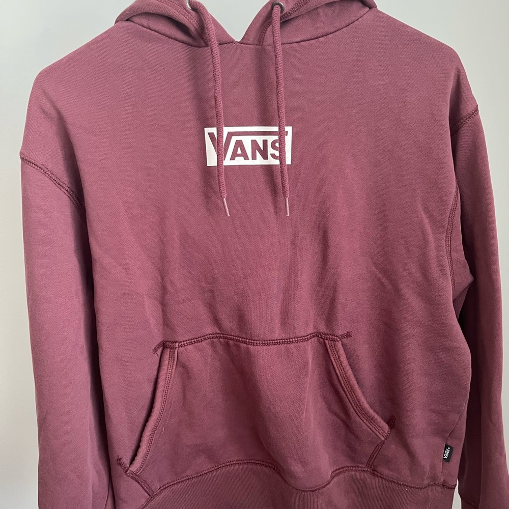 Vans Red Sweatshirt Classic Pullover Hoodie